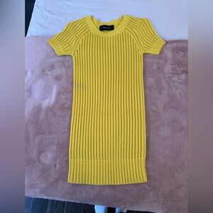 Derek Lam Vibrant Yellow Knit Top